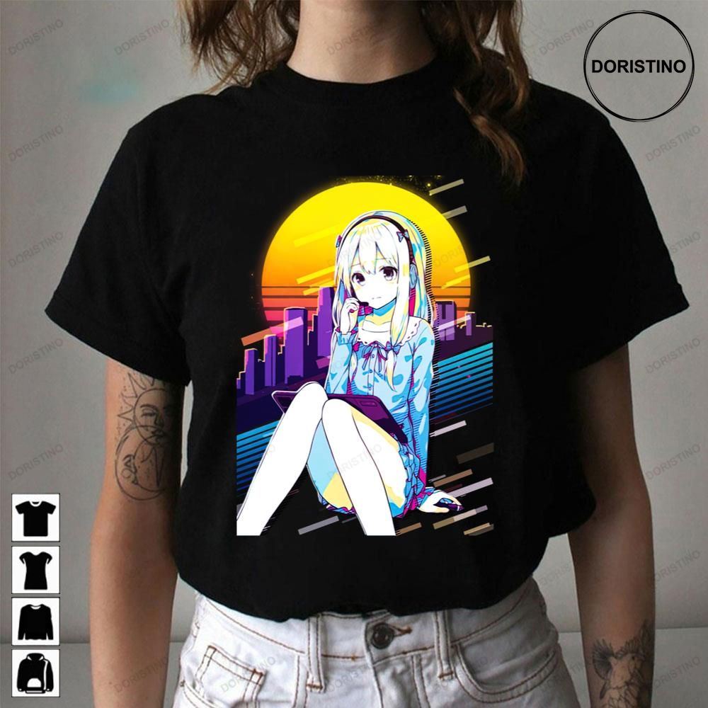 Izumi Sagiri Eromanga-sensei Anime Retro Limited Edition T-shirts